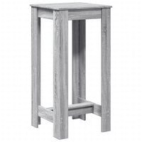 Tavolo da Bar Grigio Sonoma 51x50x103,5 cm in Legno Multistrato 854405