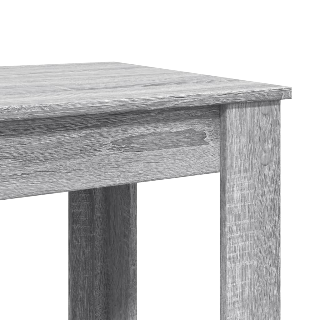 Tavolo da Bar Grigio Sonoma 51x50x103,5 cm in Legno Multistrato 854405