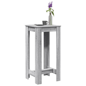 Tavolo da Bar Grigio Sonoma 51x50x103,5 cm in Legno Multistrato 854405