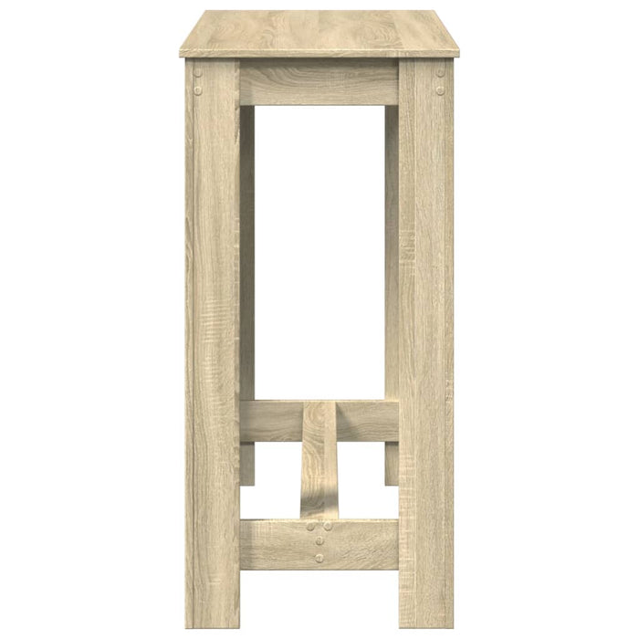 Tavolo da Bar Rovere Sonoma 102x50x103,5cm in Legno Multistrato 854411
