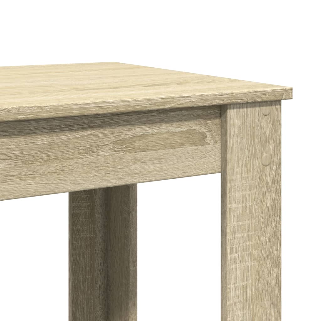 Tavolo da Bar Rovere Sonoma 102x50x103,5cm in Legno Multistrato 854411