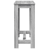 Tavolo da Bar Grigio Sonoma 102x50x103,5cm in Legno Multistrato 854414