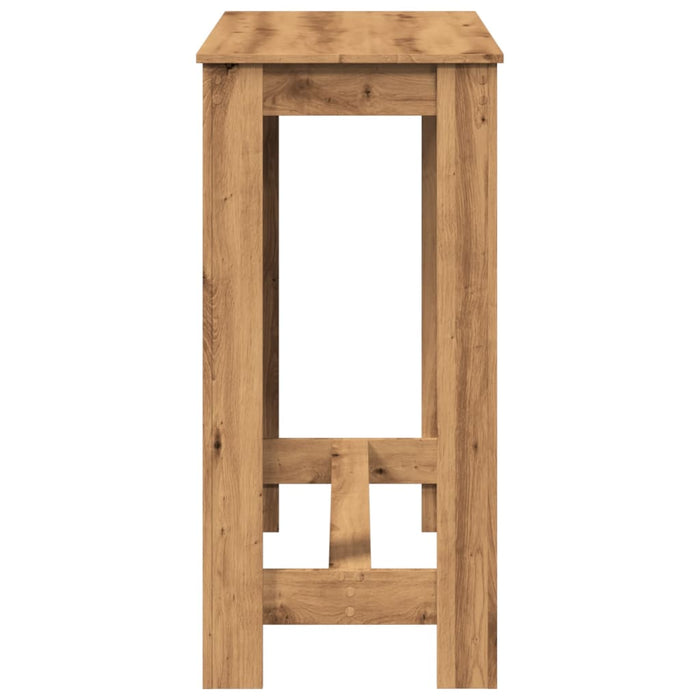 Tavolo Bar Rovere Artigianale 102x50x103,5 cm Legno Multistrato 854417