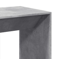Tavolo da Bar Grigio Cemento 51x50x103,5cm in Legno Multistrato 854421