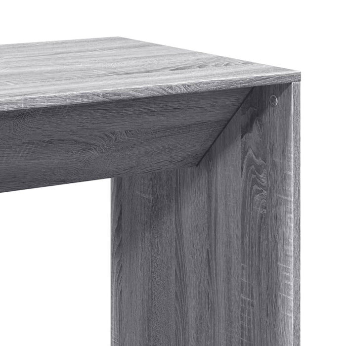 Tavolo da Bar Grigio Sonoma 51x50x103,5 cm in Legno Multistrato 854423