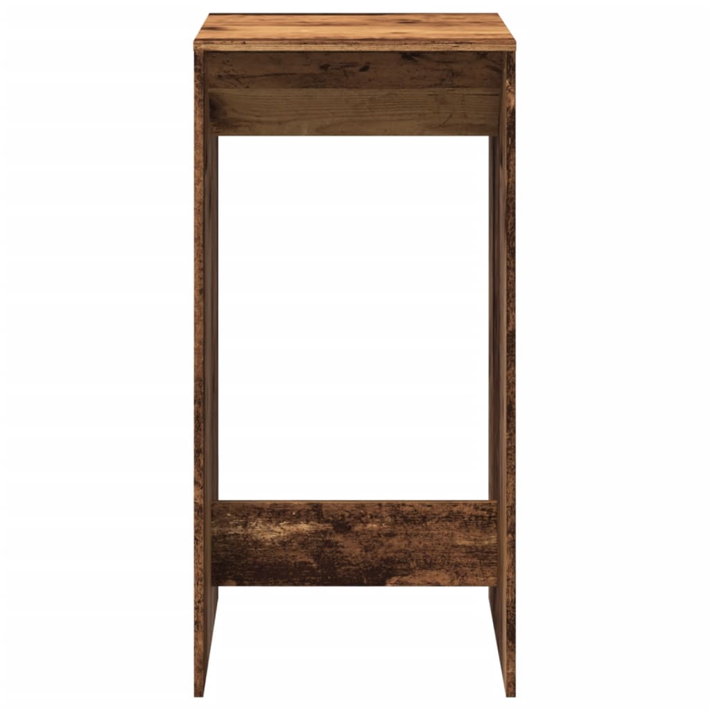 Tavolo da Bar Legno Antico 51x50x103,5 cm in Legno Multistrato 854425