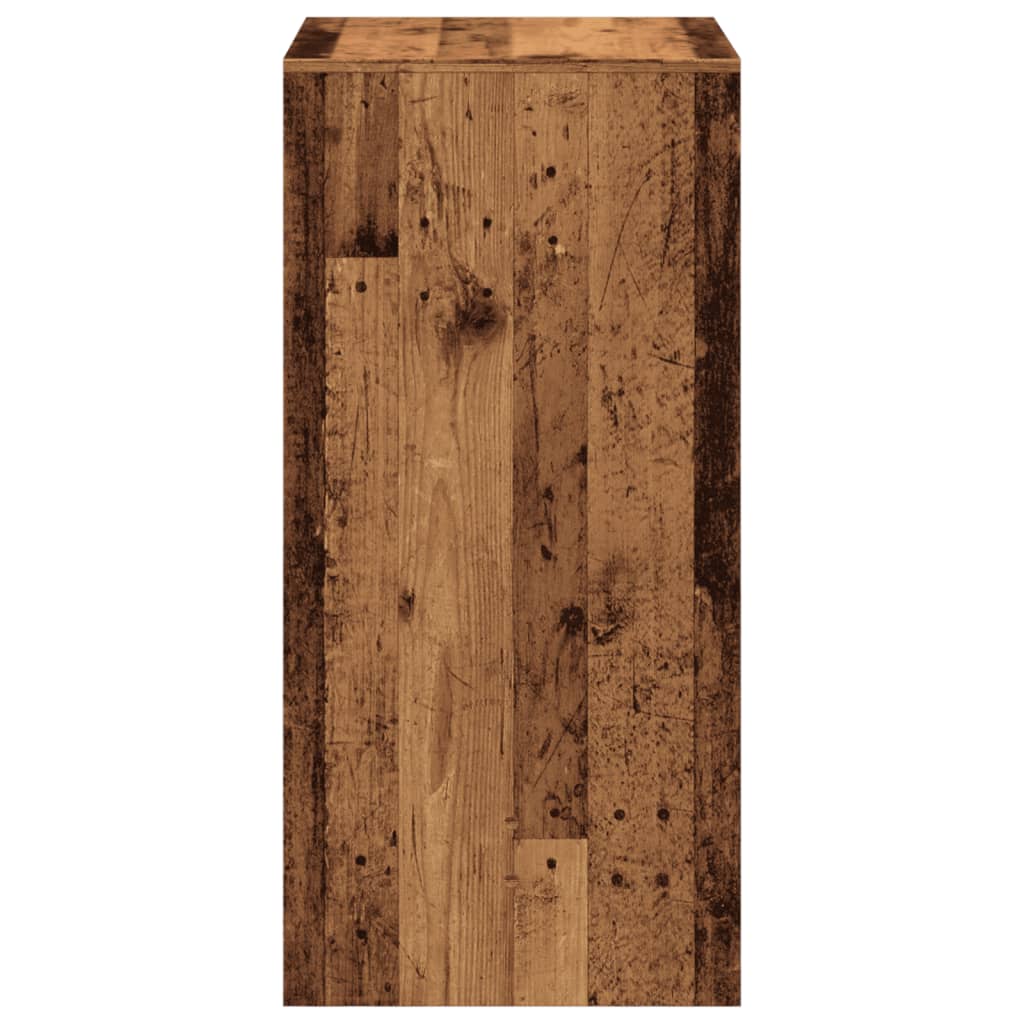 Tavolo da Bar Legno Antico 51x50x103,5 cm in Legno Multistrato 854425