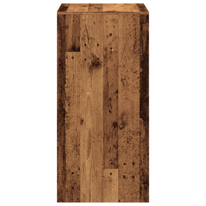 Tavolo da Bar Legno Antico 51x50x103,5 cm in Legno Multistrato 854425