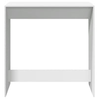 Tavolo da Bar Bianco 102x50x103,5 cm in Legno Multistrato 854427