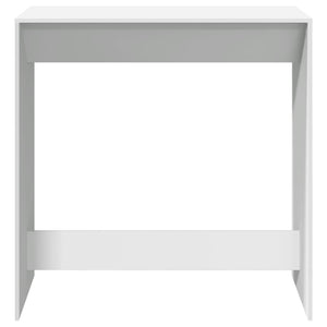Tavolo da Bar Bianco 102x50x103,5 cm in Legno Multistrato 854427