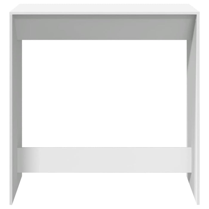 Tavolo da Bar Bianco 102x50x103,5 cm in Legno Multistrato 854427