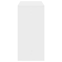 Tavolo da Bar Bianco 102x50x103,5 cm in Legno Multistrato 854427