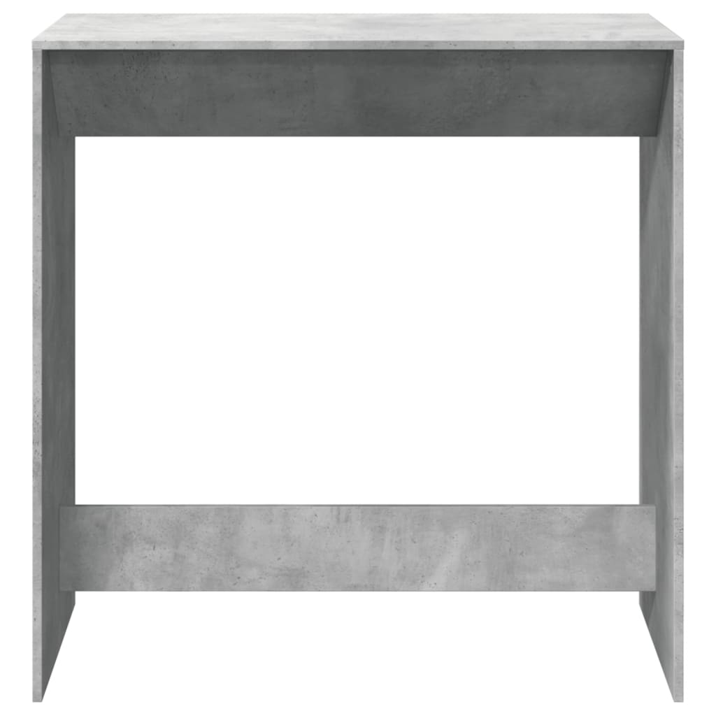 Tavolo da Bar Grigio Cemento 102x50x103,5 cm Legno Multistrato 854430