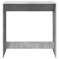 Tavolo da Bar Grigio Cemento 102x50x103,5 cm Legno Multistrato 854430