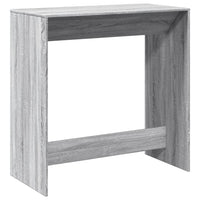 Tavolo da Bar Grigio Sonoma 102x50x103,5cm in Legno Multistrato 854432