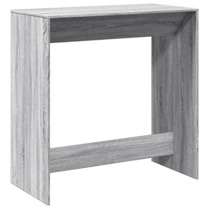 Tavolo da Bar Grigio Sonoma 102x50x103,5cm in Legno Multistrato 854432