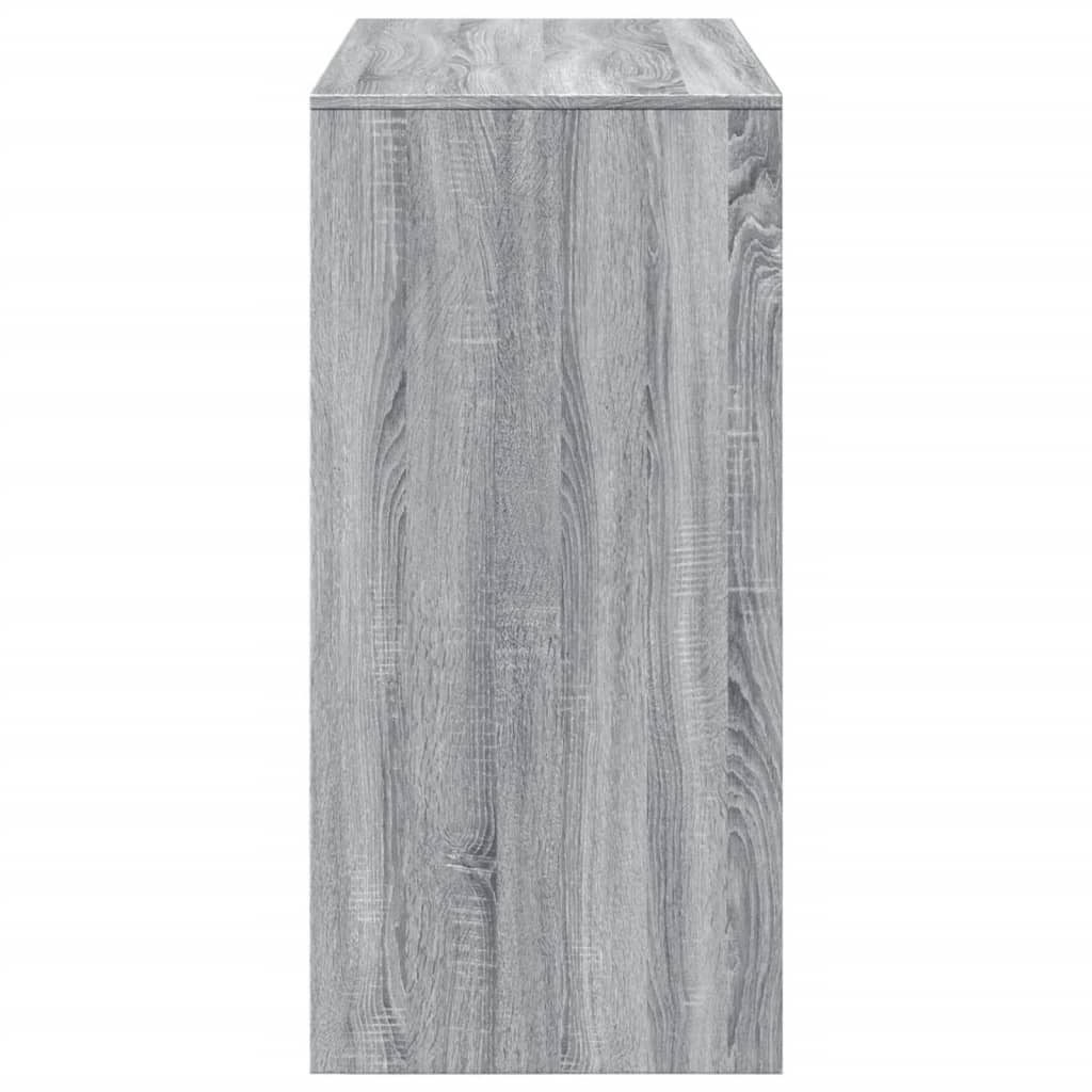 Tavolo da Bar Grigio Sonoma 102x50x103,5cm in Legno Multistrato 854432