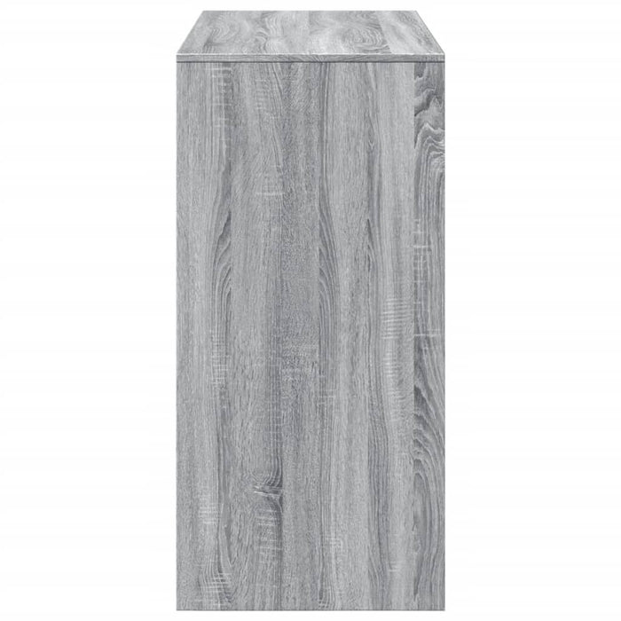 Tavolo da Bar Grigio Sonoma 102x50x103,5cm in Legno Multistrato 854432