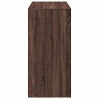 Tavolo da Bar Rovere Marrone 102x50x103,5 cm Legno Multistrato 854433