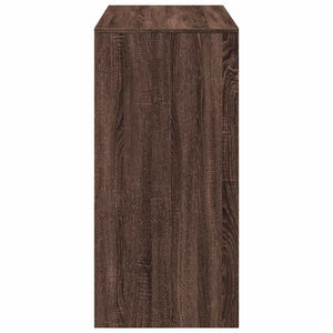Tavolo da Bar Rovere Marrone 102x50x103,5 cm Legno Multistrato 854433