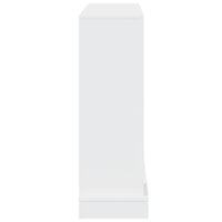 vidaXL Cornice per Camino Bianca 100x30x87,5 cm in Truciolato