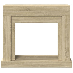 Cornice per Camino Rovere Sonoma 100x30x87,5 cm in Truciolato