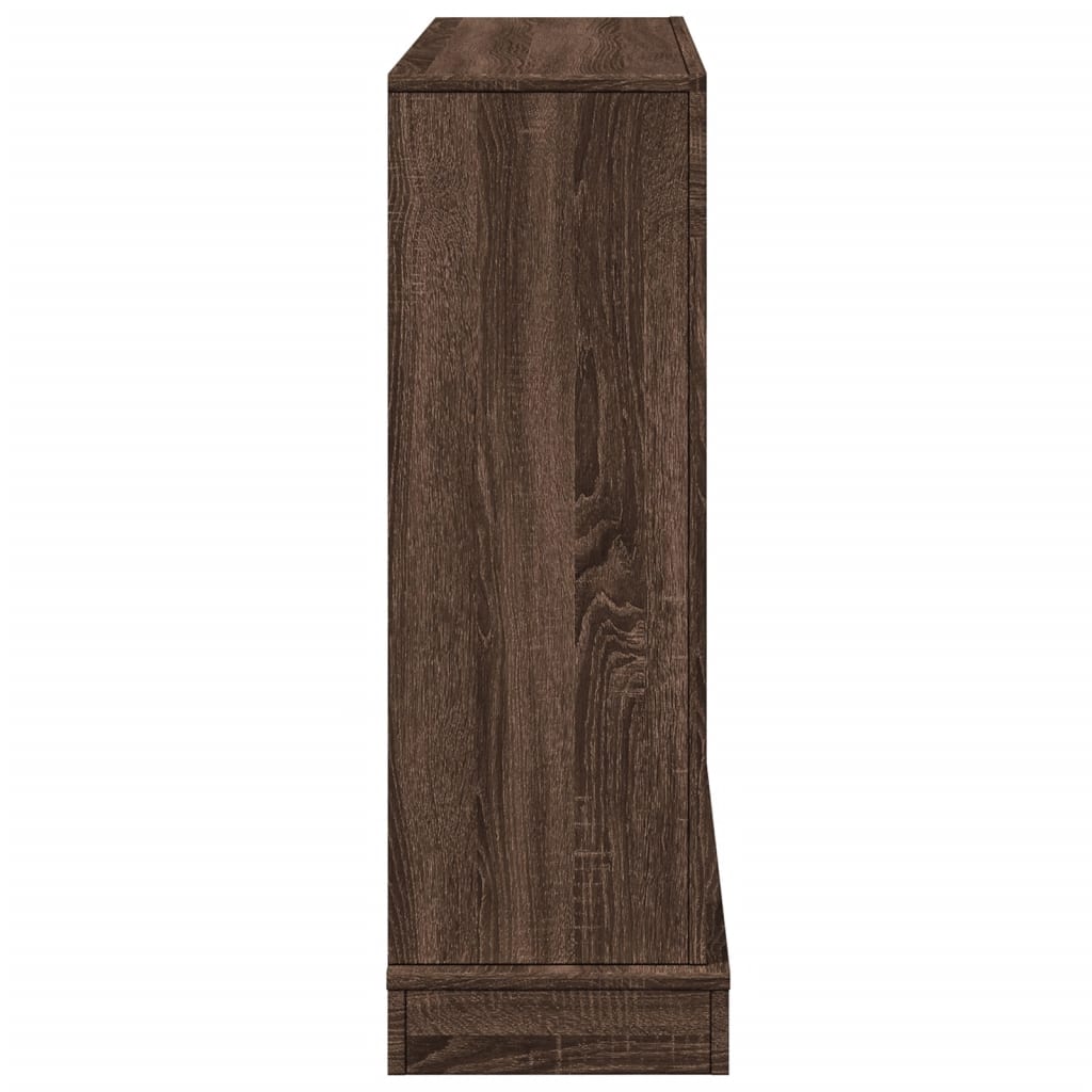 Cornice per Camino Rovere Marrone 100x30x87,5 cm in Truciolato 854568