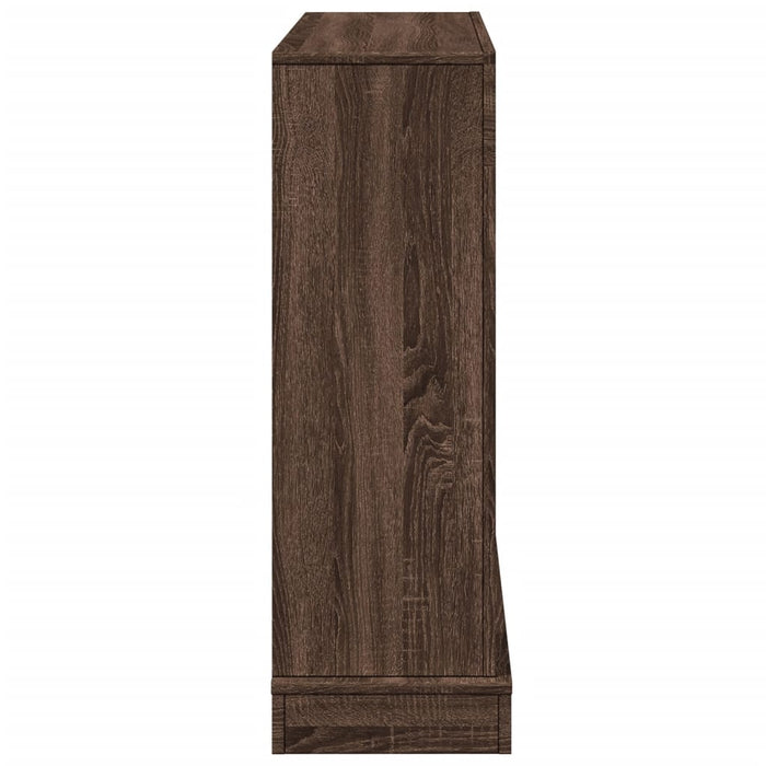 vidaXL Cornice per Camino Rovere Marrone 100x30x87,5 cm in Truciolato