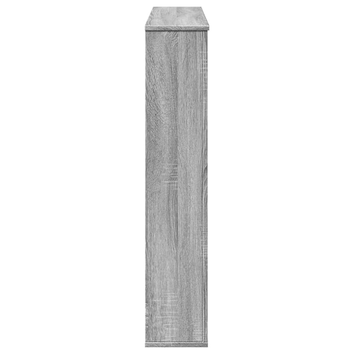 Cornice per Camino Grigio Sonoma 100x20x100 cm in Truciolato 854576