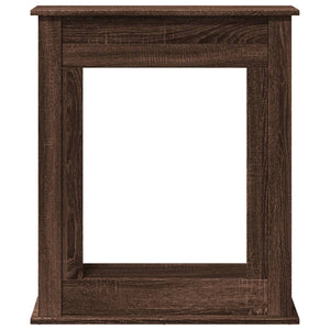 Cornice per Camino Rovere Marrone 75x20x87,5 cm in Truciolato 854586
