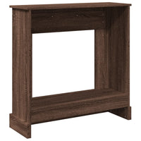 Cornice per Camino Rovere Marrone 90x30x90 cm in Truciolato 854595