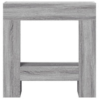 Cornice per Camino Grigio Sonoma 81x18x82 cm in Truciolato 854603