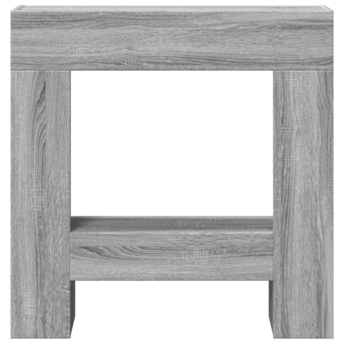 Cornice per Camino Grigio Sonoma 81x18x82 cm in Truciolato 854603