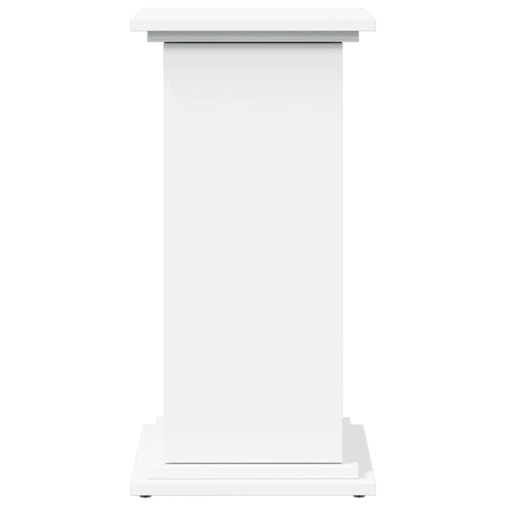 Supporto Espositivo Portaoggetti Bianco 31x30x60 cm Truciolato