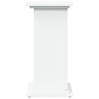 Supporto Espositivo Portaoggetti Bianco 31x30x60 cm Truciolato 854616