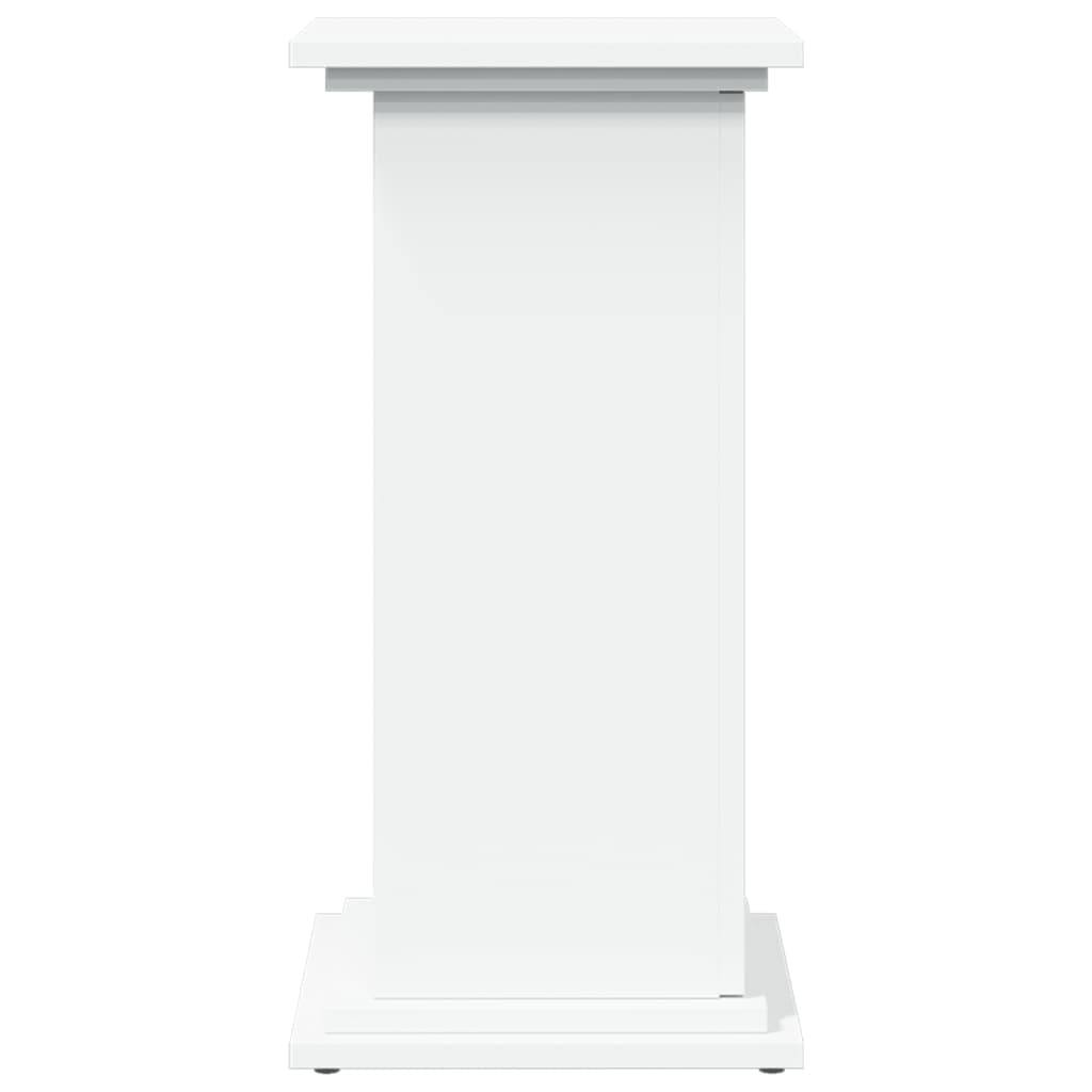 Supporto Espositivo Portaoggetti Bianco 31x30x60 cm Truciolato 854616