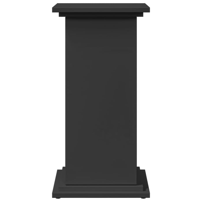 Supporto Espositivo Portaoggetti Nero 31x30x60 cm Truciolato 854617