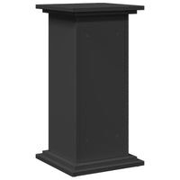 Supporto Espositivo Portaoggetti Nero 31x30x60 cm Truciolato 854617
