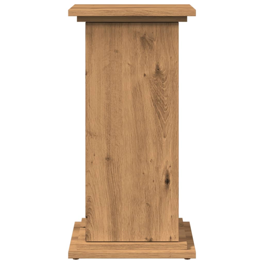 Espositore Portaoggetti Rovere Artigianale 31x30x60 Truciolato 854624