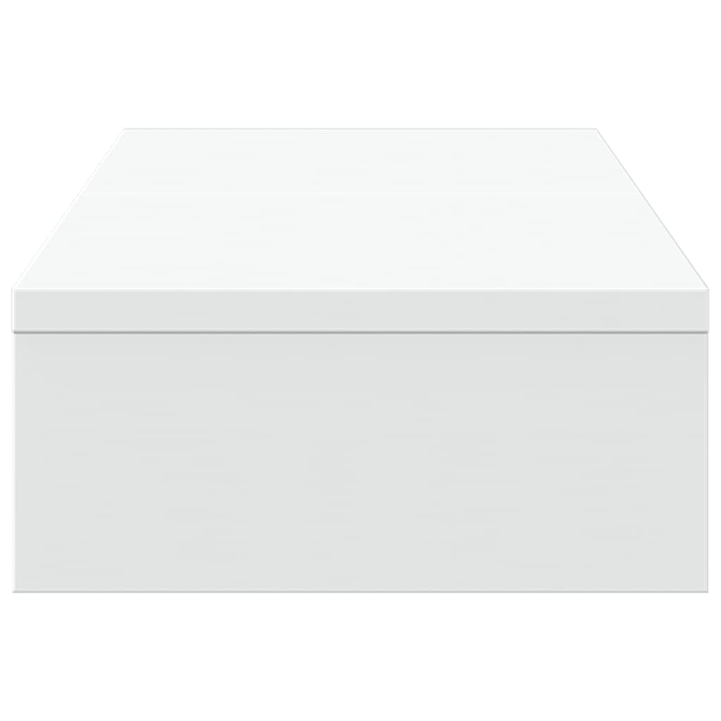 Supporto per monitor tavolo mobile scrivania regolabile in legno ingegnerizzato bianco 02_0044965