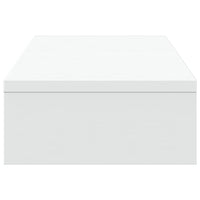 Supporto per monitor tavolo mobile scrivania regolabile in legno ingegnerizzato bianco 02_0044965