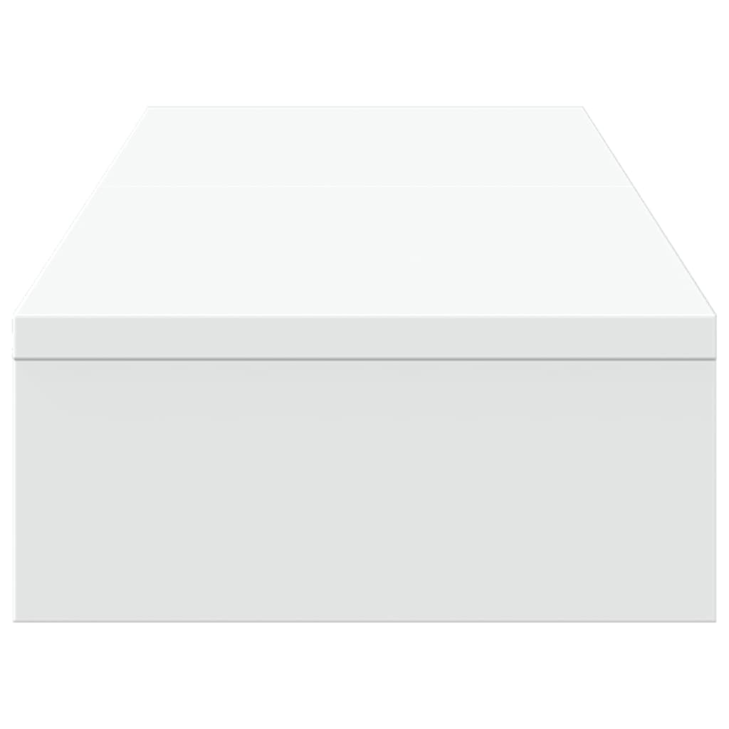 Supporto Monitor Regolabile Bianco 80x24x10,5 cm in Truciolato 854634