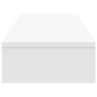 Supporto per monitor tavolo scrivania regolabile in legno ingegnerizzato bianco 02_0045016