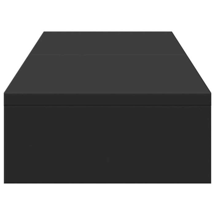 Supporto Monitor Regolabile Nero 80x24x10,5 cm in Truciolato