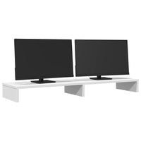Supporto per Monitor Bianco 100x27x10 cm Truciolato 854652