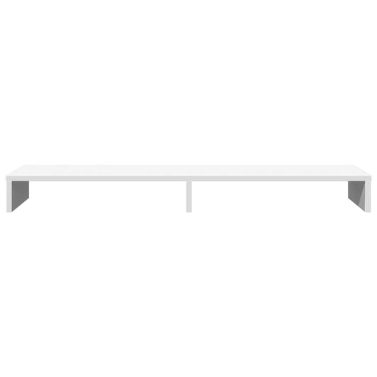 Supporto per monitor tavolo da scrivania mobile 100 x 27 x 10 cm legno ingegnerizzato bianco 02_0044831