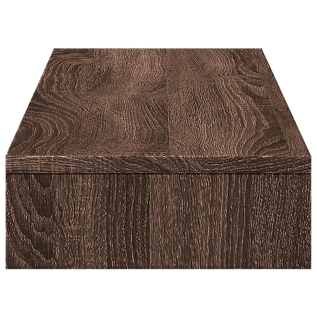 Supporto Monitor Rovere Marrone 100x27x10 cm Legno Multistrato 854658