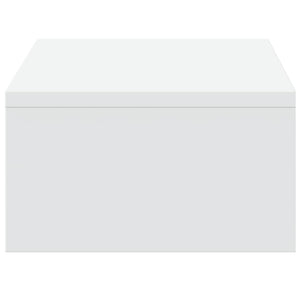 Supporto Monitor con Cassetti Bianco 50x27x15 cm in Truciolato