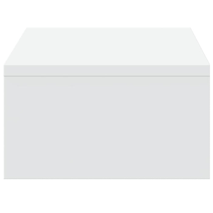 Supporto per monitor tavolo da scrivania con cassetti in legno ingegnerizzato bianco 02_0044935