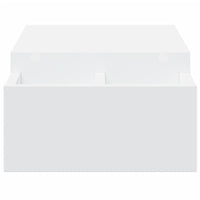 vidaXL Supporto Monitor con Contenitore Bianco 50x27x15 cm Truciolato